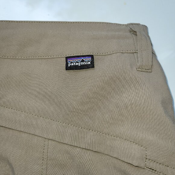 Patagonia Stand-Up Travel Skirt/Skort in Tan Size 4 - Picture 5 of 6